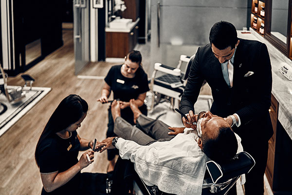 barber shops in Dubai the Experience